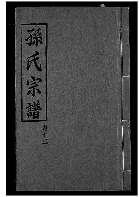 [孙]孙氏宗谱 (湖北) 孙氏家谱_十二.pdf