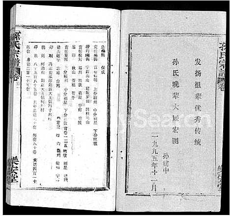 [孙]孙氏宗谱_各房分谱_首7卷 (湖北) 孙氏家谱_一.pdf