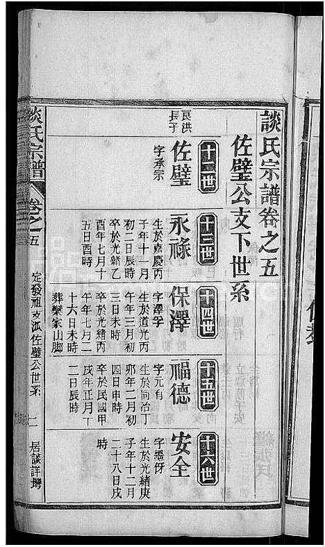 [谈]谈氏宗谱_12卷 (湖北) 谈氏家谱_八.pdf