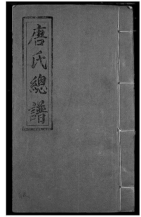 [唐]唐氏家乘 (湖北) 唐氏家乘_九.pdf