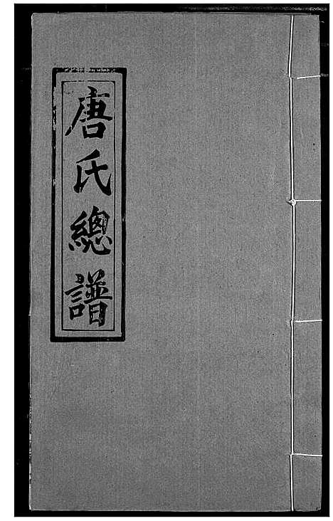 [唐]唐氏家乘 (湖北) 唐氏家乘_二十五.pdf