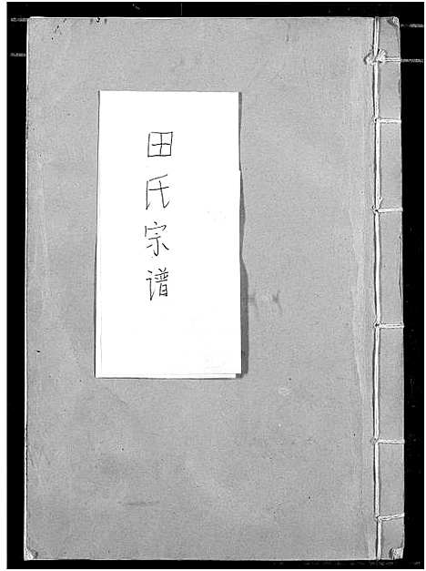 [田]田氏宗谱_复印版 (湖北) 田氏家谱.pdf