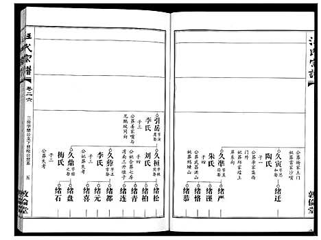 [汪]汪氏宗谱_38卷首4卷 (湖北) 汪氏家谱_二十六.pdf