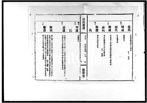 [汪]汪氏族谱_12卷首3卷 (湖北) 汪氏家谱_二.pdf