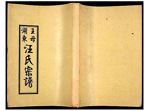 [汪]王母湖东汪氏宗谱 (湖北) 王母湖东汪氏家谱_十三.pdf