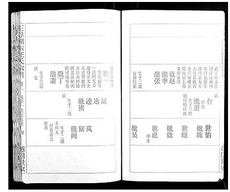 [汪]王母湖东汪氏宗谱_16卷首1卷 (湖北) 王母湖东汪氏家谱_二.pdf