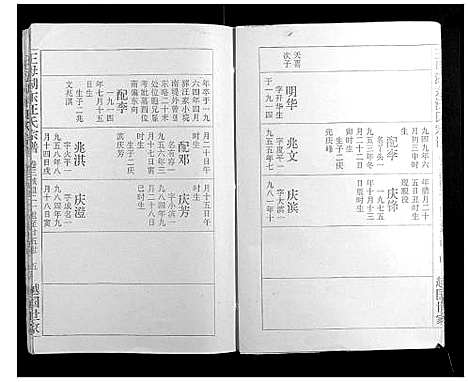 [汪]王母湖东汪氏宗谱_16卷首1卷 (湖北) 王母湖东汪氏家谱_三.pdf