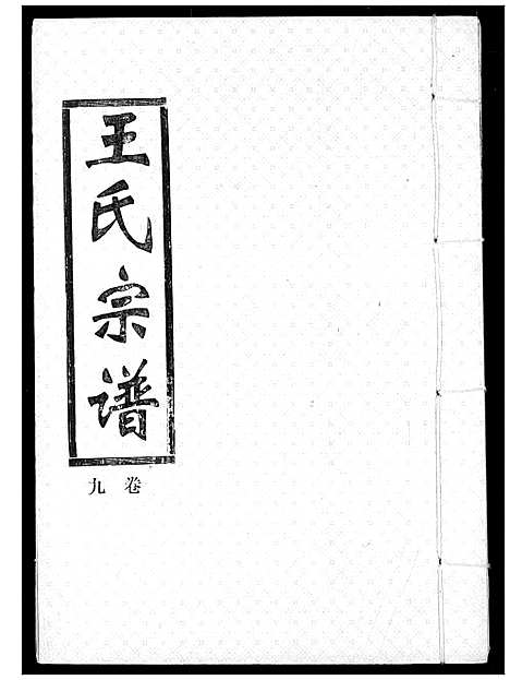 [王]王氏宗谱 (湖北) 王氏家谱_九.pdf