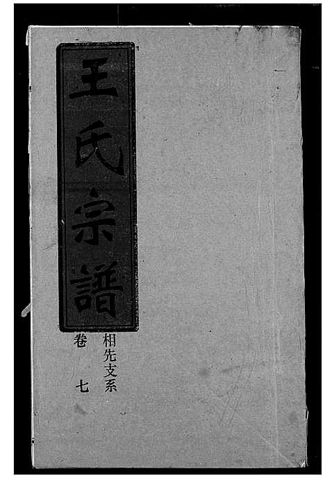 [王]王氏宗谱 (湖北) 王氏家谱_七.pdf