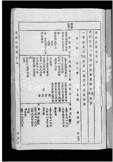 [王]王氏宗谱_36卷首2卷-黄冈王氏族谱 (湖北) 王氏家谱_十二.pdf