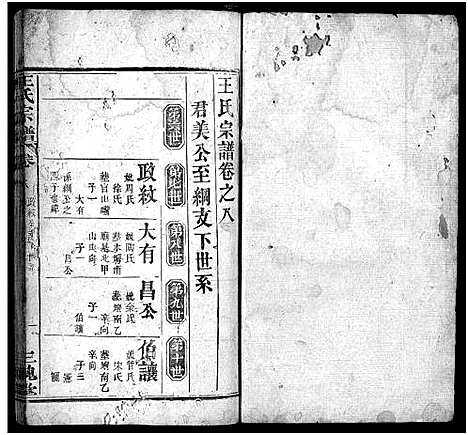 [王]王氏宗谱_7卷首1卷 (湖北) 王氏家谱_八.pdf