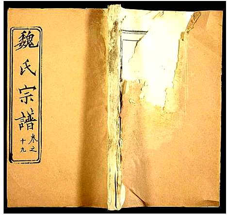 [魏]魏氏宗谱 (湖北) 魏氏家谱_二十.pdf