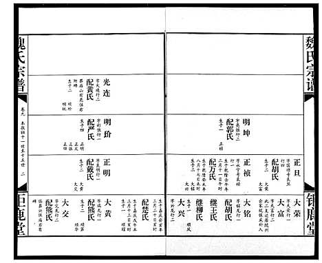 [魏]魏氏宗谱 (湖北) 魏氏家谱_九.pdf