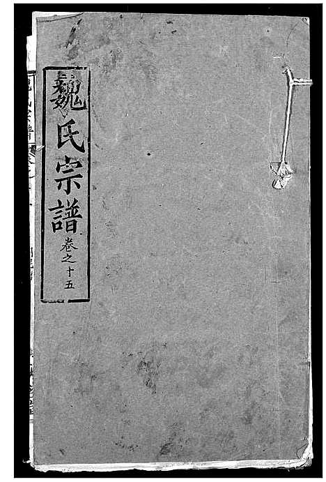 [魏]魏氏宗谱 (湖北) 魏氏家谱_十五.pdf