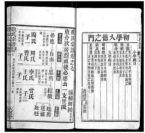 [魏]魏氏宗谱 (湖北) 魏氏家谱_一.pdf