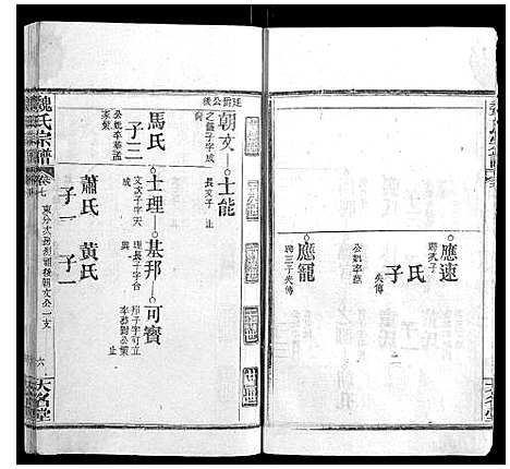 [魏]魏氏宗谱 (湖北) 魏氏家谱_一.pdf