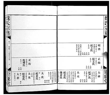 [魏]魏氏宗谱_12卷 (湖北) 魏氏家谱_三.pdf