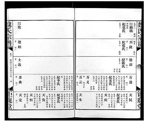 [魏]魏氏宗谱_12卷 (湖北) 魏氏家谱_六.pdf