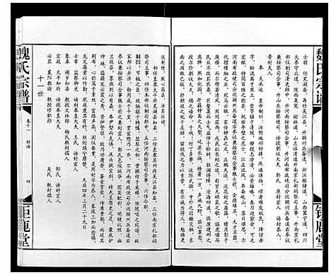 [魏]魏氏宗谱_12卷 (湖北) 魏氏家谱_十一.pdf