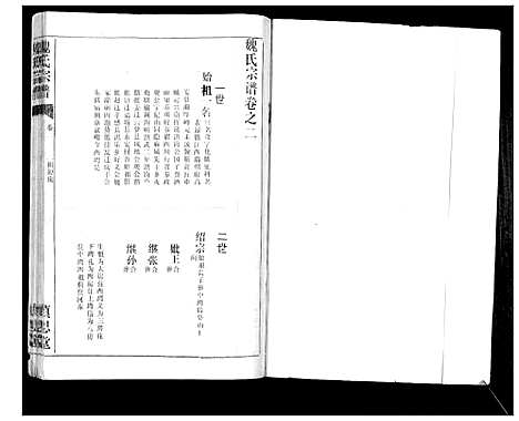 [魏]魏氏宗谱_13卷 (湖北) 魏氏家谱_二.pdf