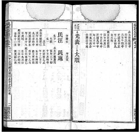 [吴]吴氏宗谱_24卷首末各2卷 (湖北) 吴氏家谱_四.pdf