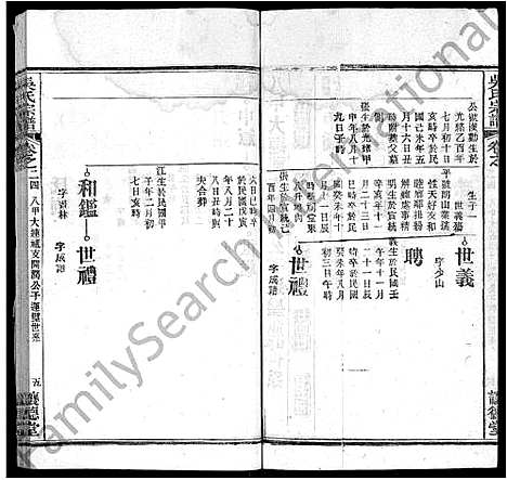 [吴]吴氏宗谱_24卷首末各2卷 (湖北) 吴氏家谱_十四.pdf