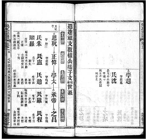 [吴]吴氏宗谱_24卷首末各2卷 (湖北) 吴氏家谱_十九.pdf