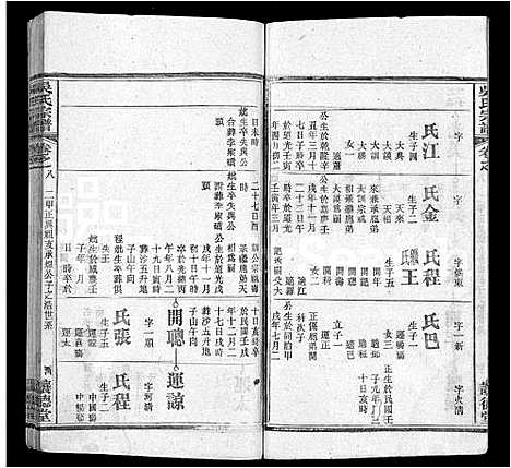 [吴]吴氏宗谱_24卷首末各2卷 (湖北) 吴氏家谱_二十二.pdf