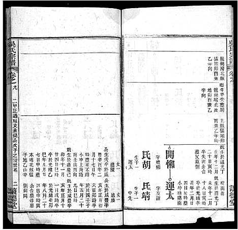 [吴]吴氏宗谱_24卷首末各2卷 (湖北) 吴氏家谱_二十三.pdf