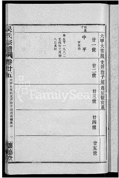 [吴]吴氏宗谱_30卷首末各2卷 (湖北) 吴氏家谱_二十.pdf