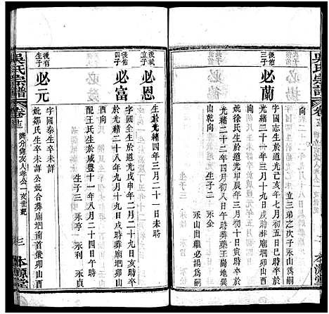 [吴]吴氏宗谱_32卷-吴氏续修宗谱-吴氏宗谱 (湖北) 吴氏家谱_十一.pdf