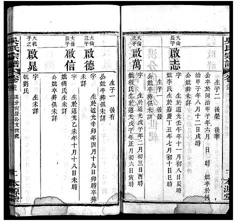 [吴]吴氏宗谱_32卷-吴氏续修宗谱-吴氏宗谱 (湖北) 吴氏家谱_十七.pdf