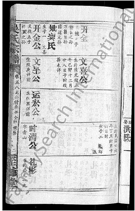 [吴]吴氏宗谱_65卷首4卷 (湖北) 吴氏家谱_五十九.pdf