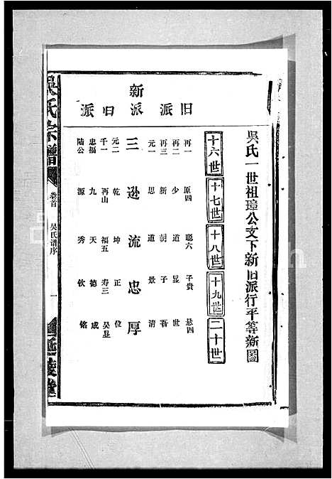 [吴]吴氏宗谱_残卷 (湖北) 吴氏家谱.pdf