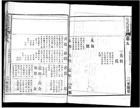 [吴]吴氏宗谱_16卷首2卷 (湖北) 吴氏家谱_三.pdf