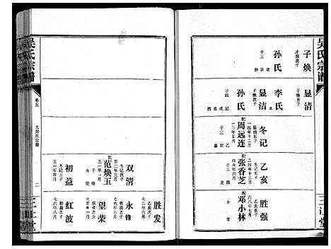 [吴]吴氏宗谱_9卷首3卷续谱卷1卷 (湖北) 吴氏家谱_九.pdf