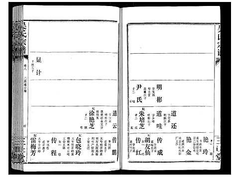 [吴]吴氏宗谱_9卷首3卷续谱卷1卷 (湖北) 吴氏家谱_十一.pdf