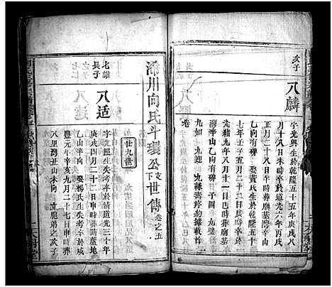 [向]向氏三修宗谱_10卷首8卷-Xiang Shi (湖北) 向氏三修家谱_十三.pdf