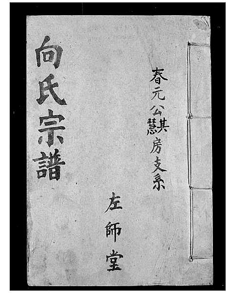 [向]向氏宗谱 (湖北) 向氏家谱_十二.pdf