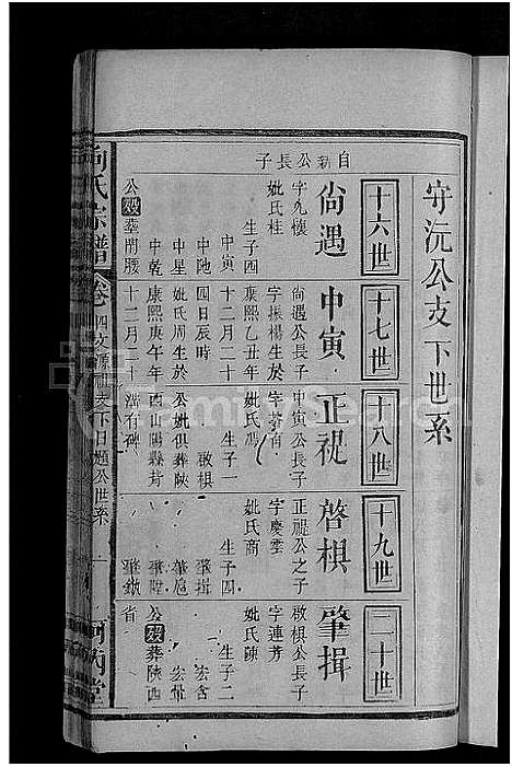 [向]向氏宗谱_19卷首1卷 (湖北) 向氏家谱_十六.pdf