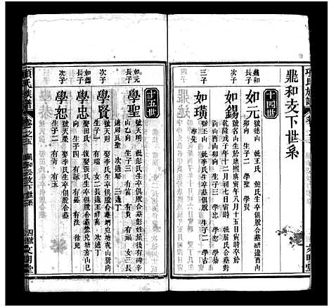 [项]项氏族谱_10卷_含首1卷 (湖北) 项氏家谱_六.pdf