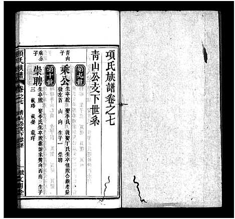 [项]项氏族谱_10卷_含首1卷 (湖北) 项氏家谱_八.pdf