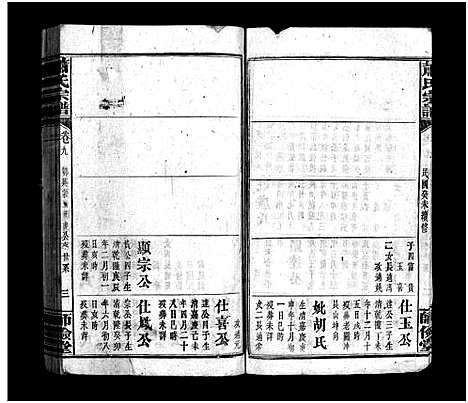 [萧]萧氏宗谱_14卷_含首3卷 (湖北) 萧氏家谱_九.pdf