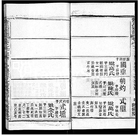 [萧]萧氏宗谱_19卷首3卷 (湖北) 萧氏家谱_七.pdf