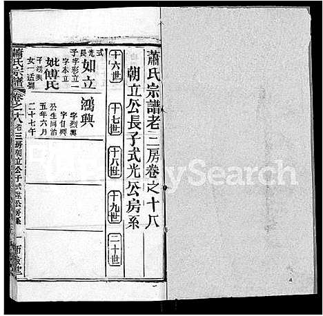 [萧]萧氏宗谱_19卷首3卷 (湖北) 萧氏家谱_十四.pdf