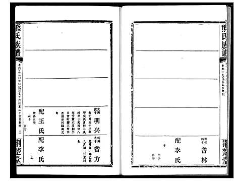 [熊]熊氏宗谱 (湖北) 熊氏家谱_九.pdf