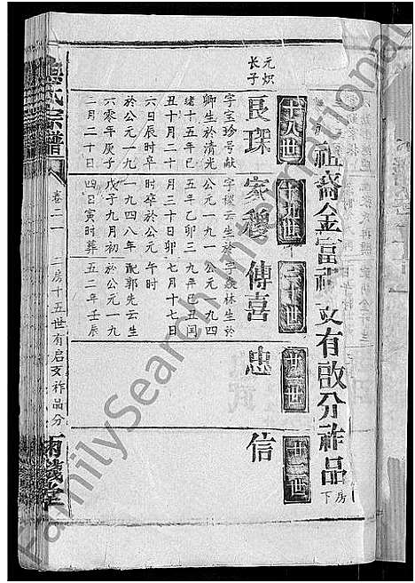 [熊]熊氏宗谱_47卷首5卷 (湖北) 熊氏家谱_十九.pdf