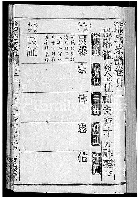 [熊]熊氏宗谱_47卷首5卷 (湖北) 熊氏家谱_二十.pdf