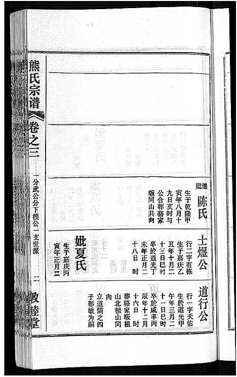 [熊]熊氏宗谱_各房分卷 (湖北) 熊氏家谱_九.pdf