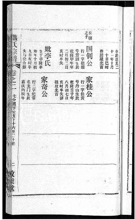 [熊]熊氏宗谱_各房分卷 (湖北) 熊氏家谱_二十六.pdf